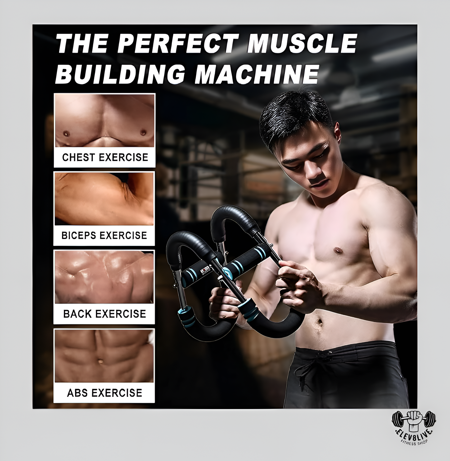 Ultimate Arm Trainer – Adjustable Chest Expander & Arm Exerciser for Upper Body Strength