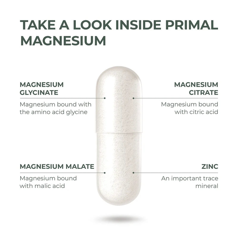 Magnesium Complex, 120 Capsules: 310Mg Magnesium, Zinc
