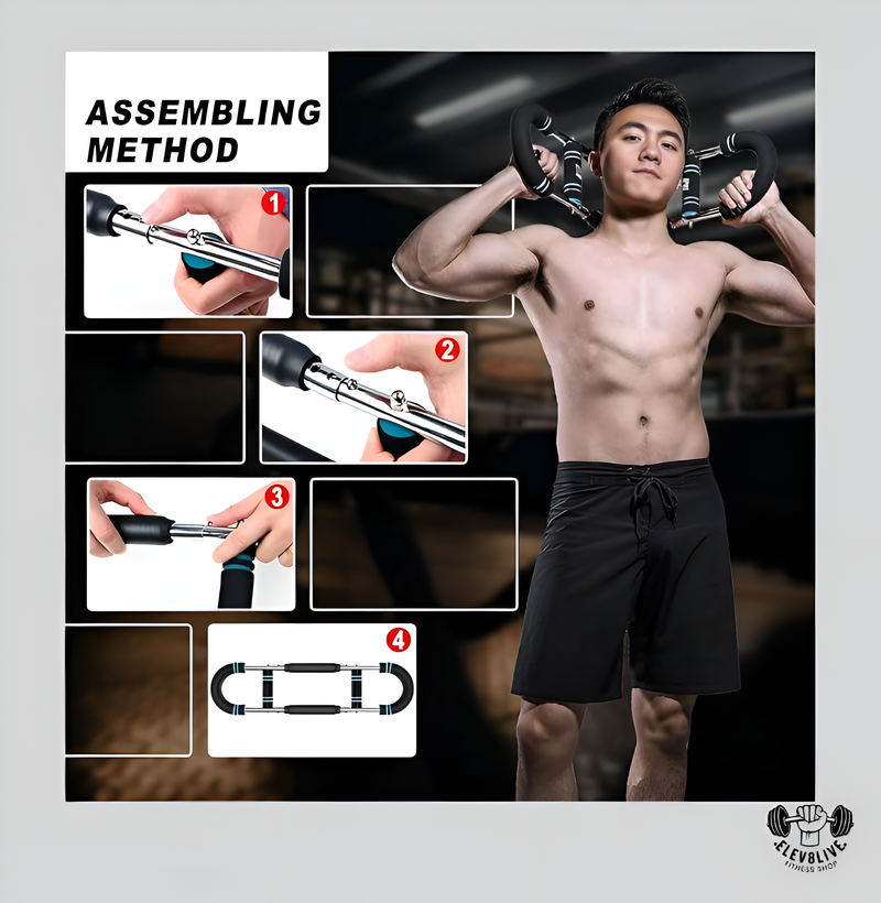 Ultimate Arm Trainer – Adjustable Chest Expander & Arm Exerciser for Upper Body Strength