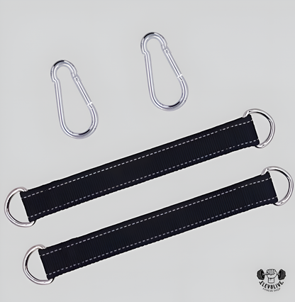 1 Pair Wooden Pull-Up Handles – Grip Strength Trainer for Workout & Rock Climbing