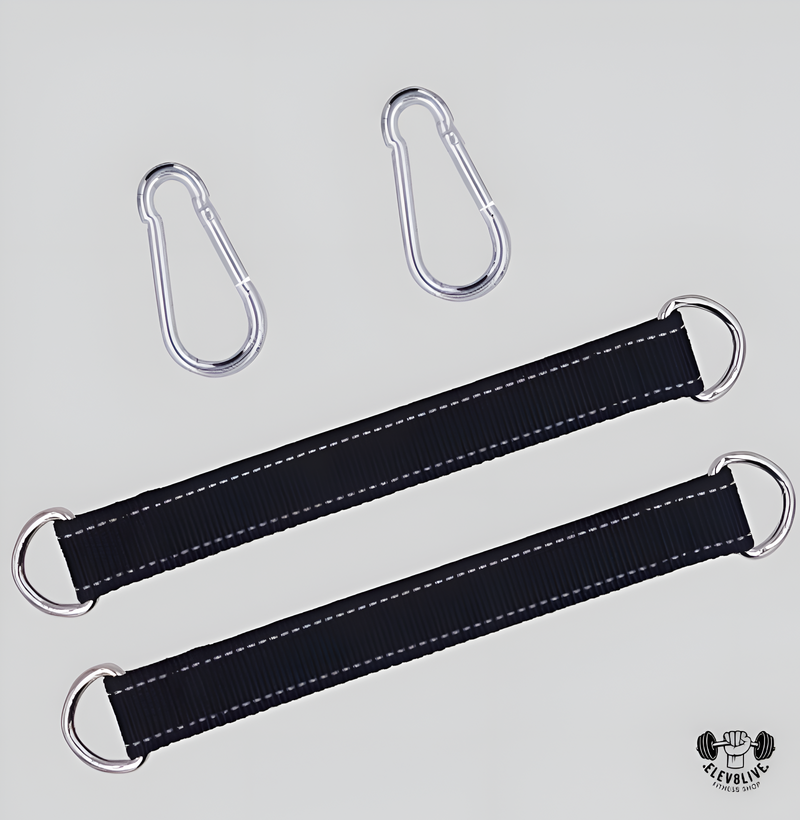 1 Pair Wooden Pull-Up Handles – Grip Strength Trainer for Workout & Rock Climbing