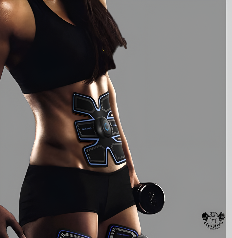 Premium EMS Muscle Stimulator – Abdominal Toning Belt & Abs Trainer