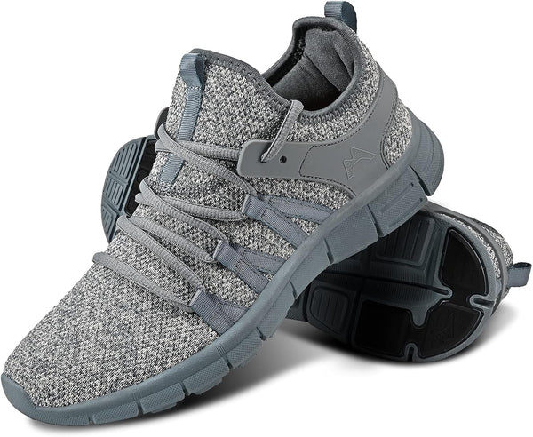 Running Shoes Lightweight Tennis Shoes Non Slip Gym Workout Shoes Breathable Mesh Walking Sneakers