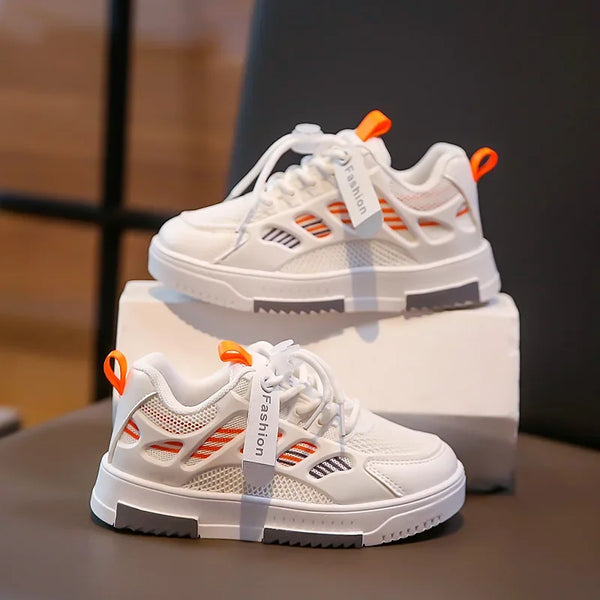 Boys Sneakers Girls Breathable Sport Shoes for Kids Children Autumn Non-Slip Casual Student Shoes Outdoor Footwears Basket Shoes