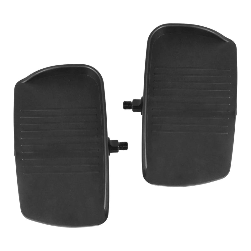2X Indoor Exercise Bike Pedals Elliptical Machine Foot Pedal Durable Left and Right Pedals Portable Pedal for Workout Home Gym - elev8life