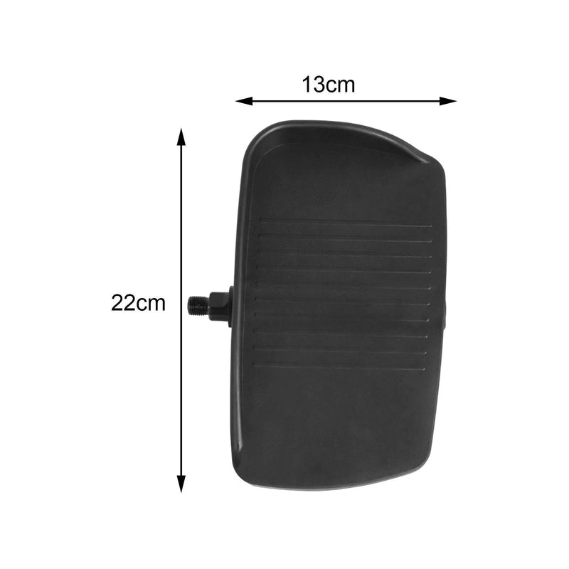 2X Indoor Exercise Bike Pedals Elliptical Machine Foot Pedal Durable Left and Right Pedals Portable Pedal for Workout Home Gym - elev8life