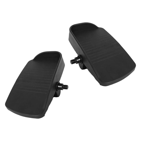 2X Indoor Exercise Bike Pedals Elliptical Machine Foot Pedal Durable Left and Right Pedals Portable Pedal for Workout Home Gym - elev8life