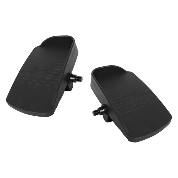 2X Indoor Exercise Bike Pedals Elliptical Machine Foot Pedal Durable Left and Right Pedals Portable Pedal for Workout Home Gym - elev8life