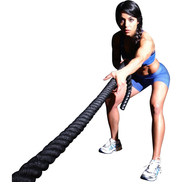 50Ft Battle Rope, 1.5 Inch Diameter - elev8life