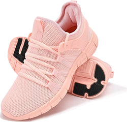 Running Shoes Lightweight Tennis Shoes Non Slip Gym Workout Shoes Breathable Mesh Walking Sneakers