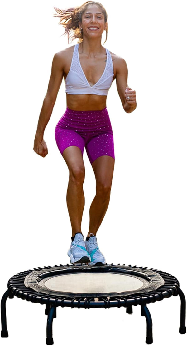 39" Essential Fitness Trampoline | Model 220, 230, 250 | Exercise Trampoline | 30 Low-Impact Bungees