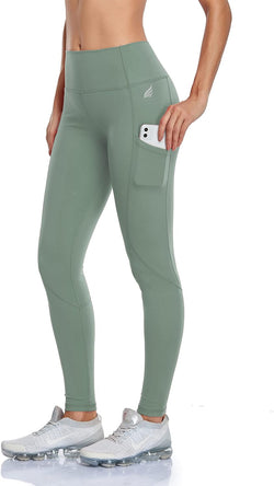 Women High Waisted Gym Workout Body Shaping Tummy Control Yoga Pants Leggings