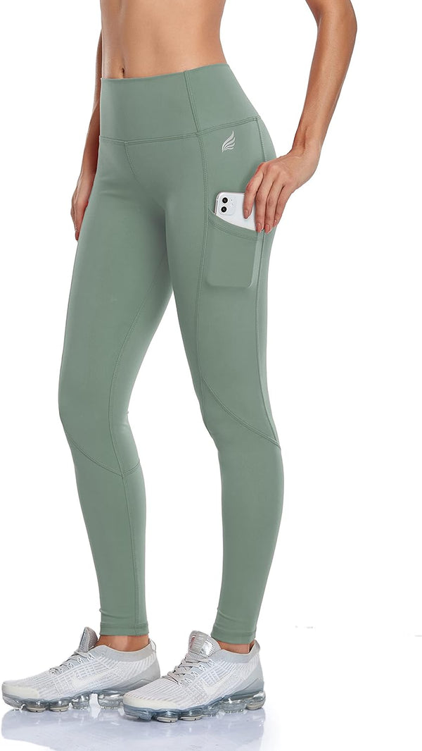 Women High Waisted Gym Workout Body Shaping Tummy Control Yoga Pants Leggings