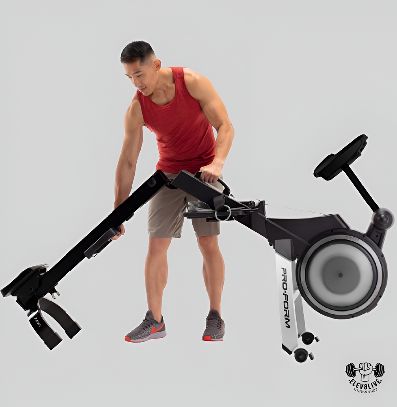 750R; Rower with 5” Display, Built-In Tablet Holder and Spacesaver Design