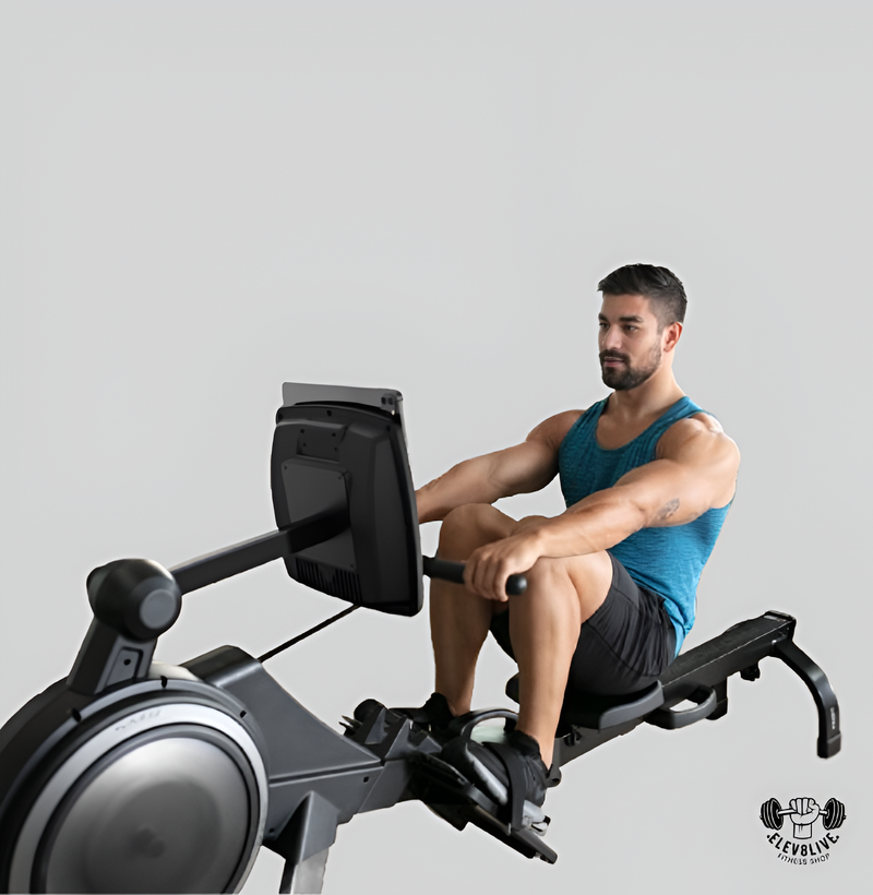 750R; Rower with 5” Display, Built-In Tablet Holder and Spacesaver Design