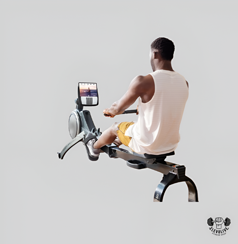 750R; Rower with 5” Display, Built-In Tablet Holder and Spacesaver Design