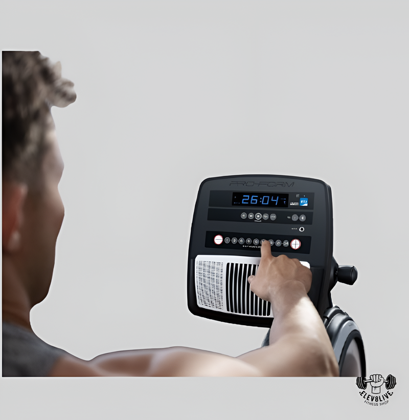 750R; Rower with 5” Display, Built-In Tablet Holder and Spacesaver Design