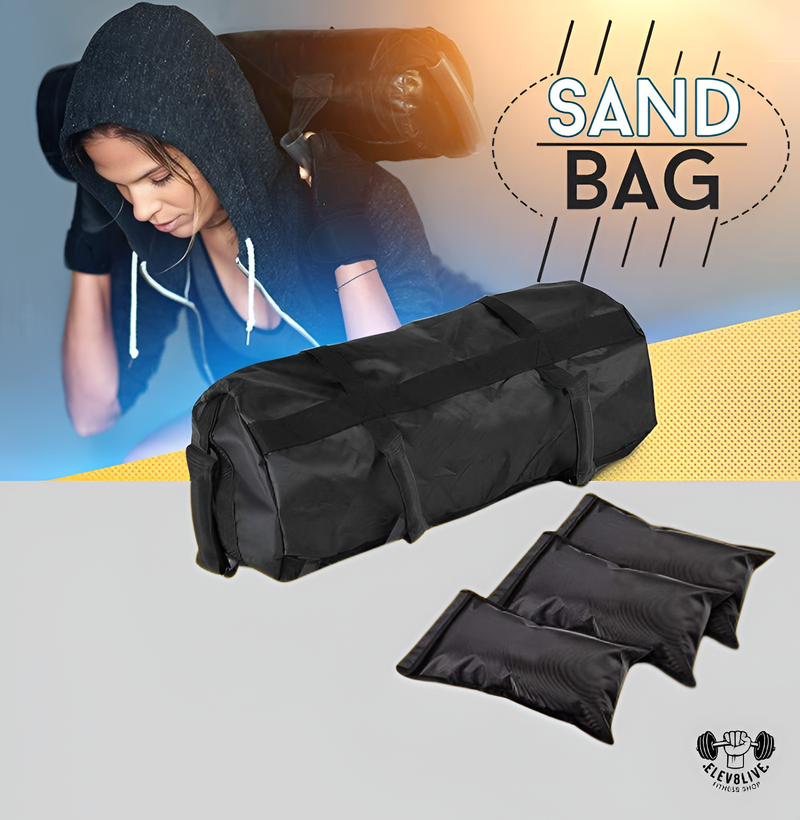 Outdoor Fitness Weightlifting Bag – Adjustable Sandbag for Strength Training & Functional Workouts