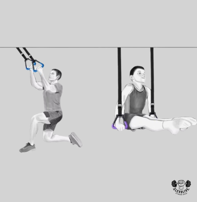 Hanging Ring Horizontal Bar – Adjustable Pull-Up & Fitness Equipment for Kids and Adults