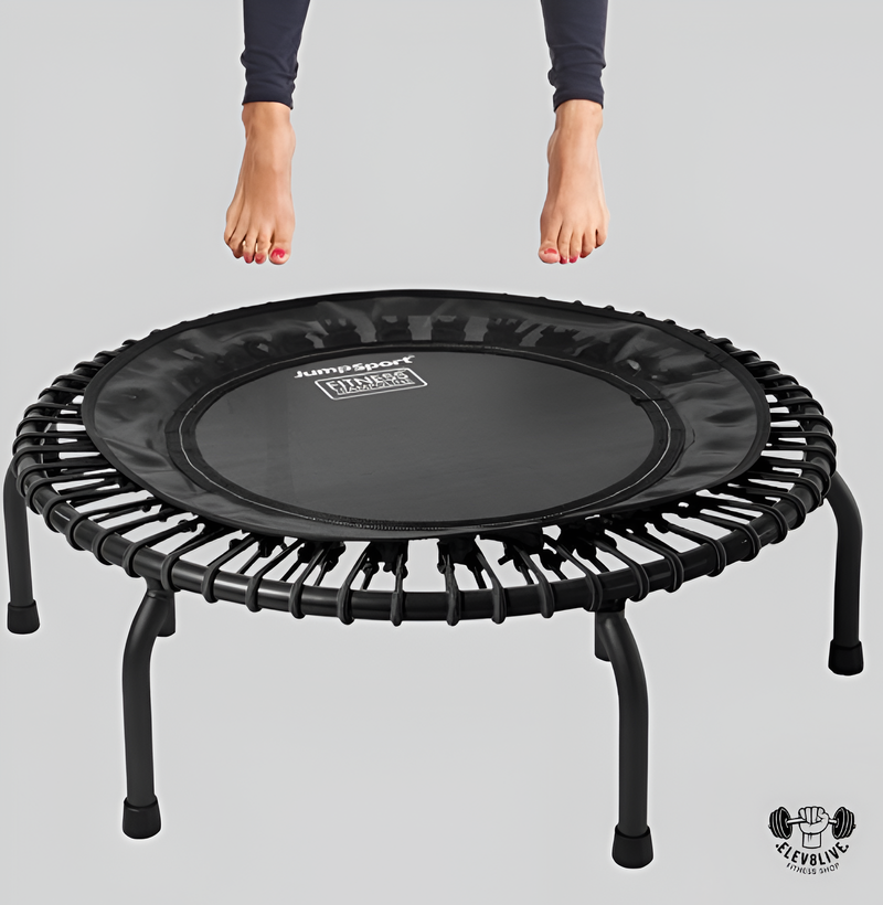 39" Essential Fitness Trampoline – Low-Impact Exercise Rebounder with 30 Bungees