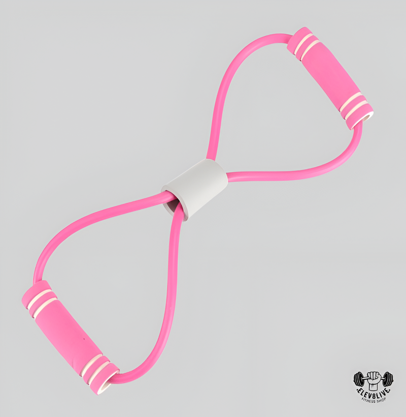 Resistance Bands with Foam Handles – Home Workout & Yoga Fitness Accessories