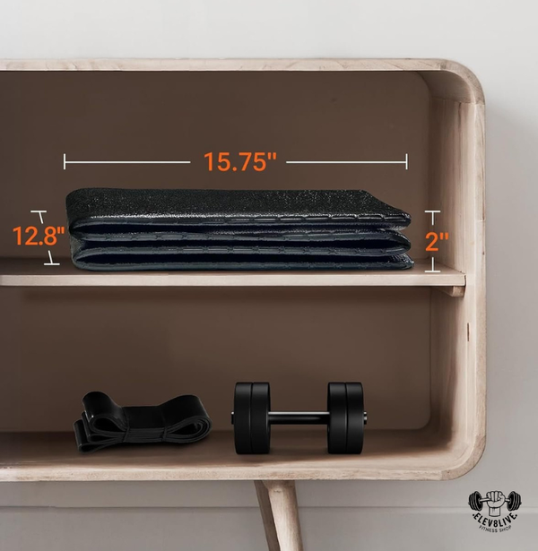 Foldable Non-Slip Treadmill & Exercise Bike Mat