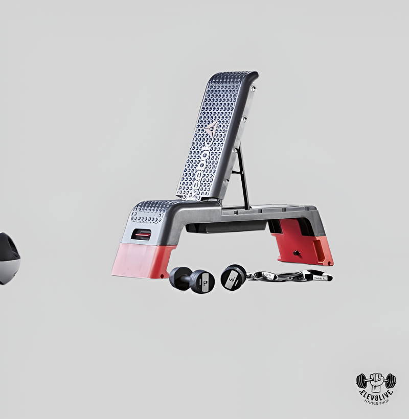 Professional 47" Multi-Purpose Fitness Deck Bench – Black