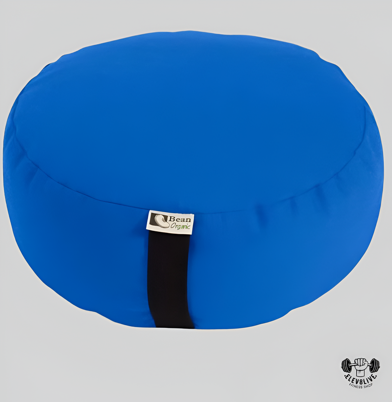 Zafu Meditation Cushion – Organic Cotton & Buckwheat, Handcrafted in USA