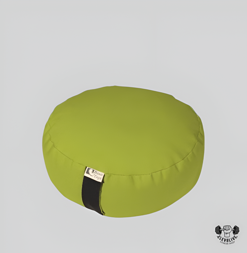 Zafu Meditation Cushion – Organic Cotton & Buckwheat, Handcrafted in USA