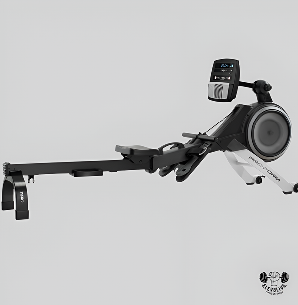 750R; Rower with 5” Display, Built-In Tablet Holder and Spacesaver Design