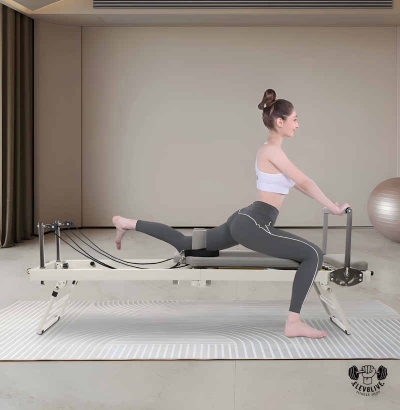 Foldable Pilates Reformer Machine – Home Pilates Equipment