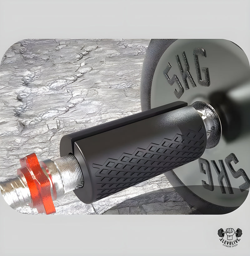 Portable Barbell & Dumbbell Booster Grips – Fitness Accessory