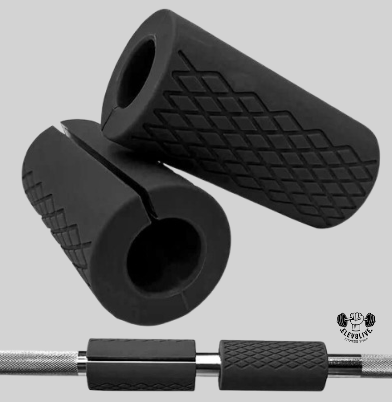 Portable Barbell & Dumbbell Booster Grips – Fitness Accessory