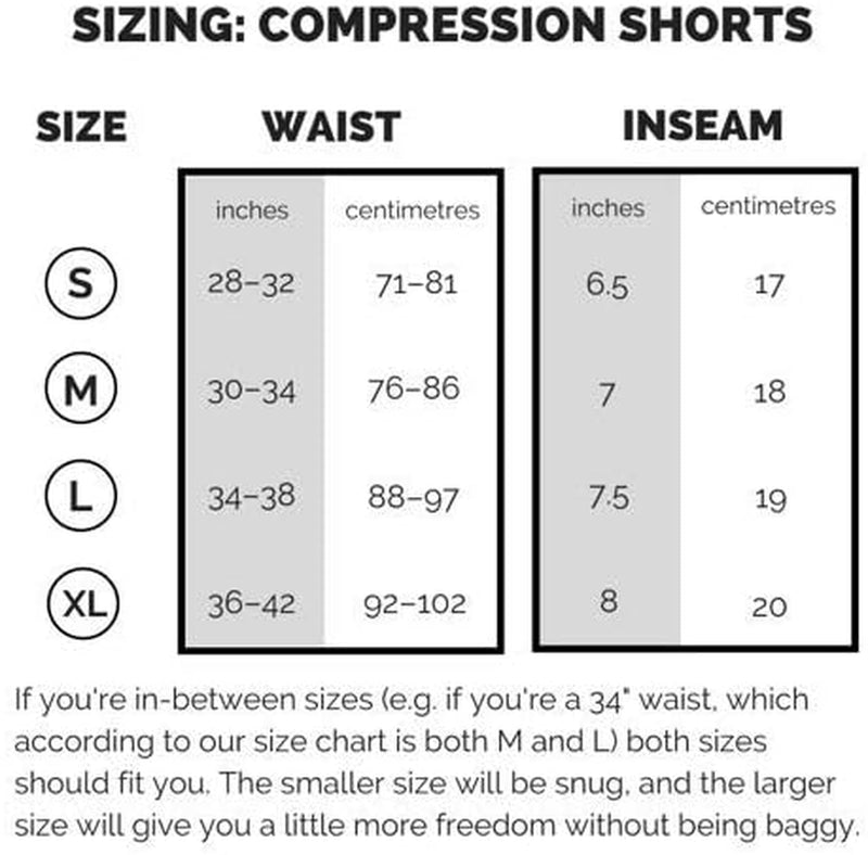 Men'S Compression Shorts with Pockets (Blizzard, Large)