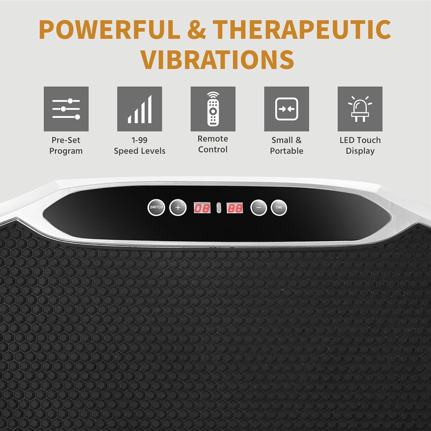 Atom Vibration Plate Exercise Machine – Full Body Workout - elev8life