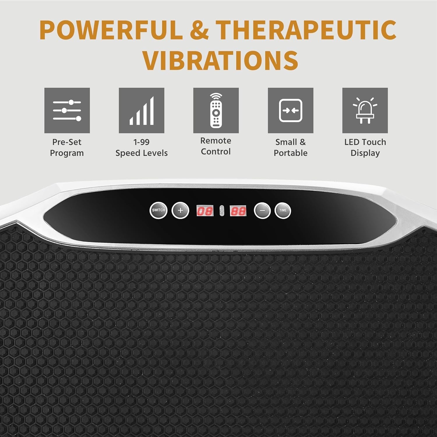 Atom Vibration Plate Exercise Machine – Full Body Workout - elev8life