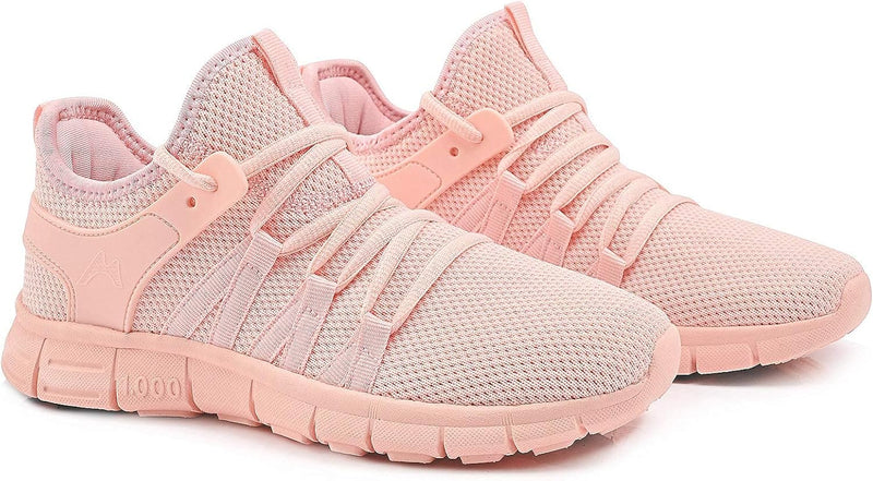 Running Shoes Lightweight Tennis Shoes Non Slip Gym Workout Shoes Breathable Mesh Walking Sneakers