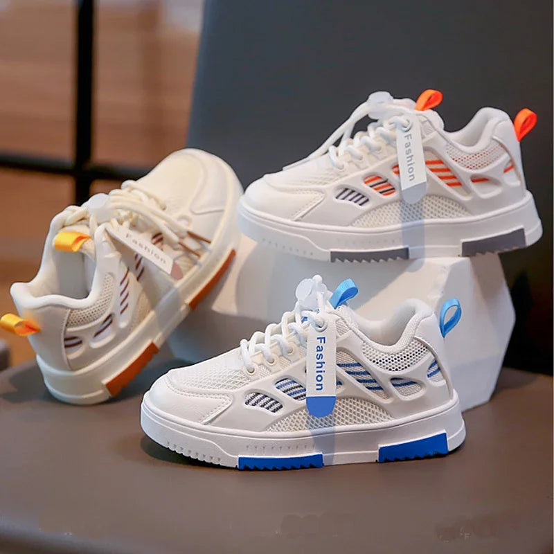 Boys Sneakers Girls Breathable Sport Shoes for Kids Children Autumn Non-Slip Casual Student Shoes Outdoor Footwears Basket Shoes