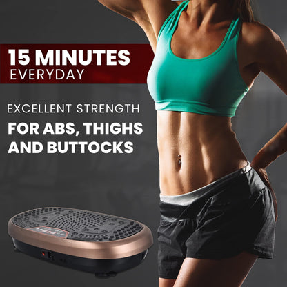 FitPro Vibration Plate Exercise Machine – Full Body Workout - elev8life