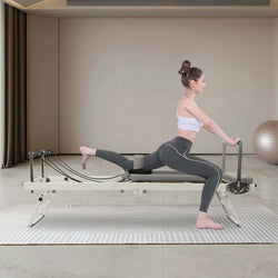 Foldable Pilates Reformer Machine – Home Pilates Equipment - elev8life
