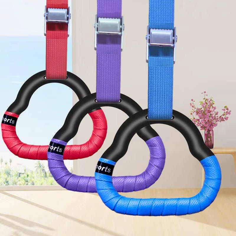 Hanging Ring Home Children'S Horizontal Bar Indoor Adult Pull - Up Stretch Fitness Equipment Adjustable Ring Pull Training - elev8life