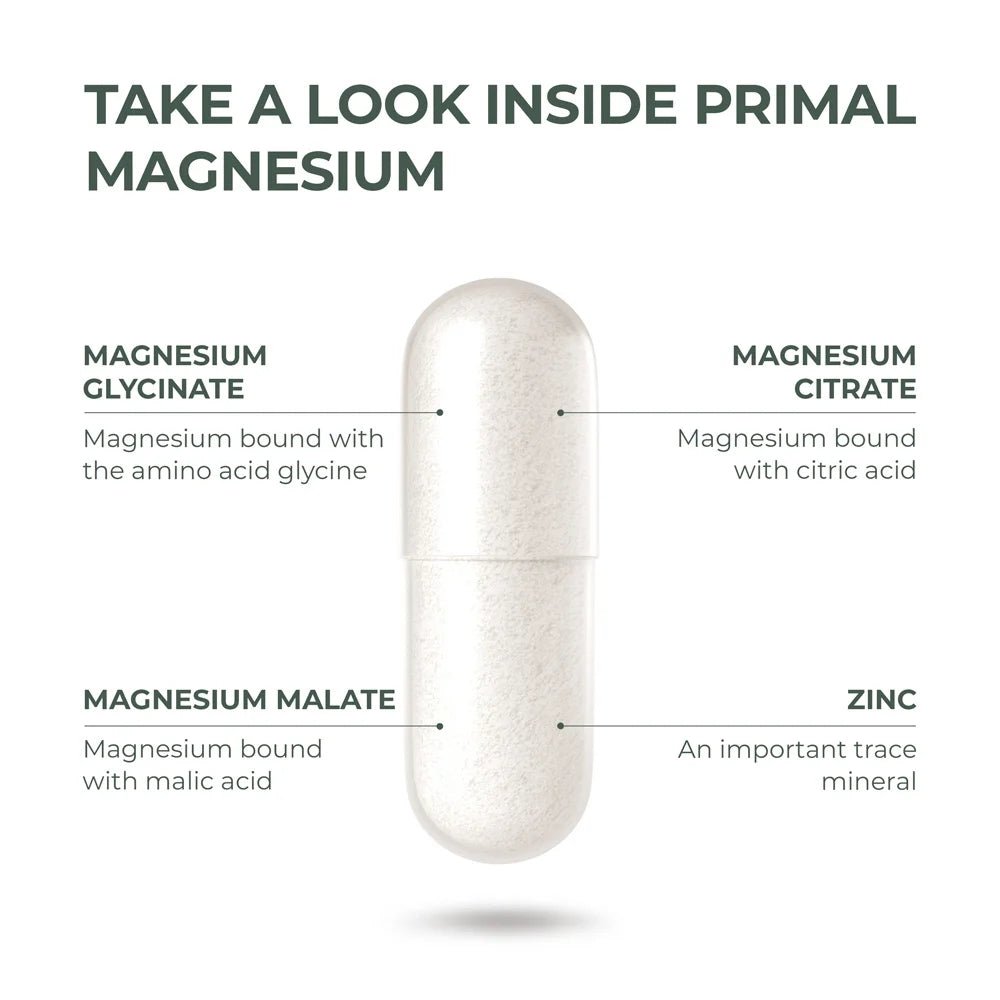 Magnesium Complex with Zinc – 120 Capsules - elev8life