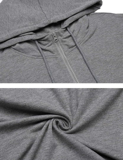 Men’s 2 Piece Sweatsuit – Full Zip Hoodie & Sweatpants Tracksuit (S–4XL) - elev8life