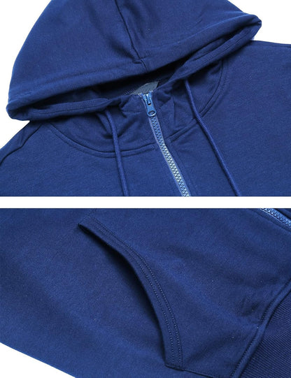 Men’s 2 Piece Tracksuit Set – Full Zip Hoodie & Sweatpants (S–4XL) - elev8life