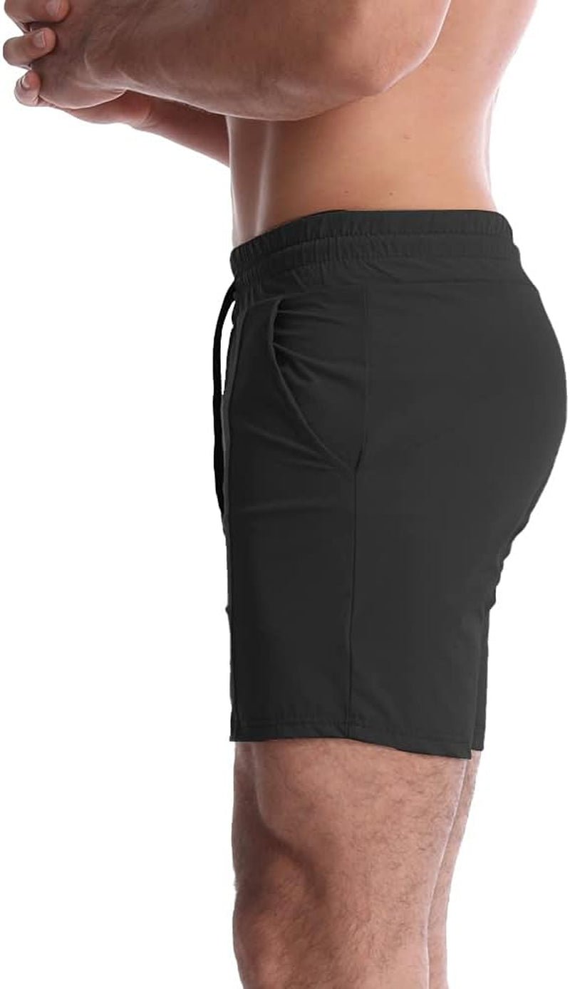 Men'S Athletic Gym Shorts Workout Short Shorts Running Shorts Bodybuilding Short - elev8life