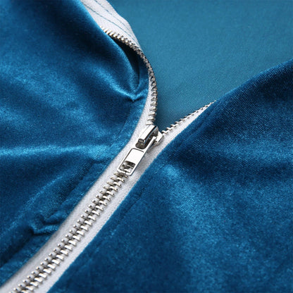 Men’s Color Block Tracksuit – 2 Piece Full Zip Hoodie & Jogger Set - elev8life
