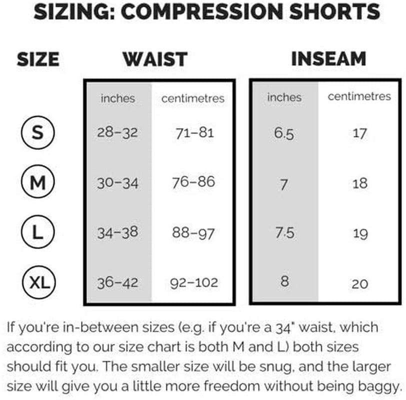 Men'S Compression Shorts with Pockets (Blizzard, Large) - elev8life