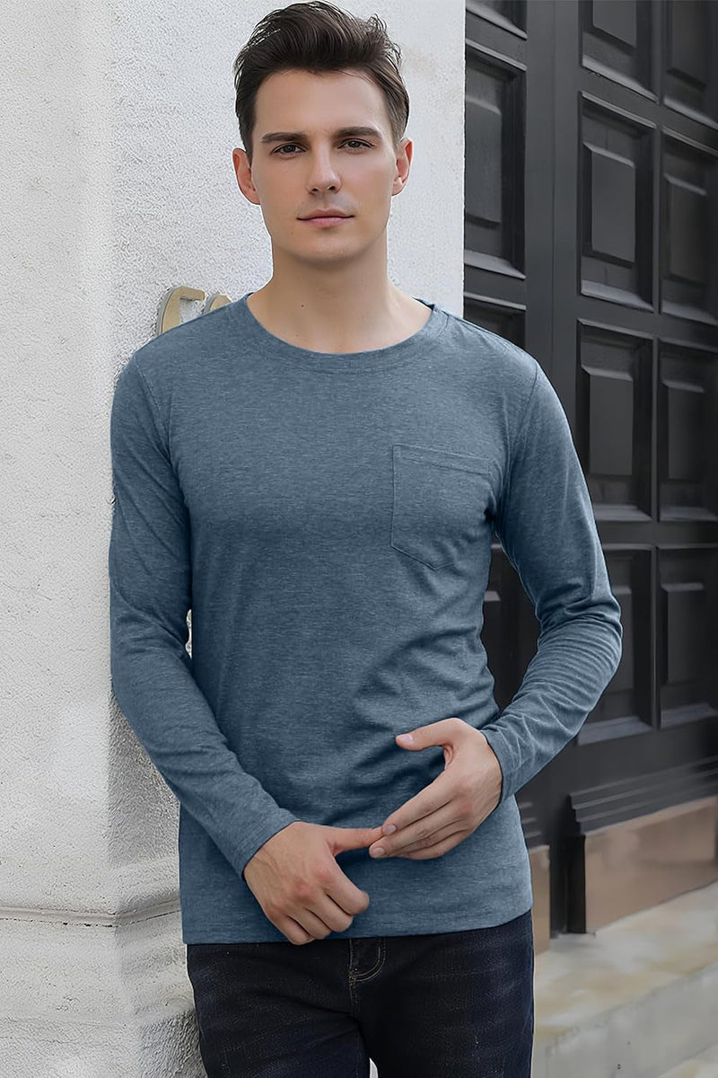 Men'S Fashion Casual Workwear Pocket Short Sleeve T-Shirt - elev8life