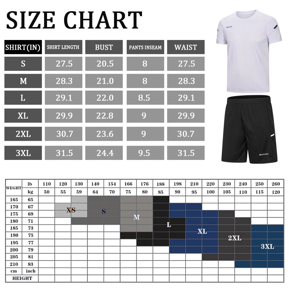 Men’s Gym Clothes Set – 3 - Pack Activewear - elev8life