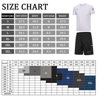 Men’s Gym Clothes Set – 3 - Pack Activewear - elev8life